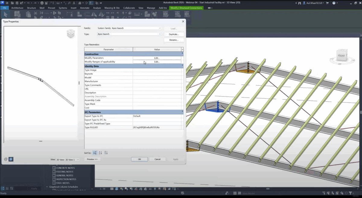 Steel Structure Rvt Steel Connections in Revit Structure - Civil Survey Solutions