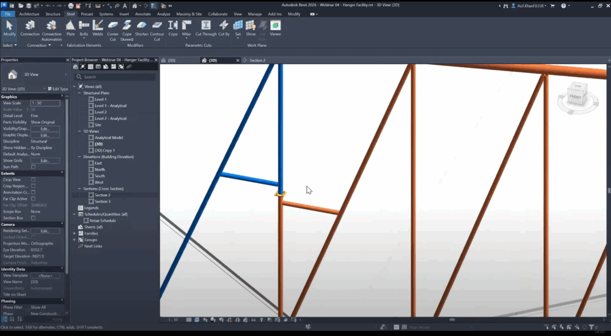 Steel Connections in Revit Structure - Civil Survey Solutions